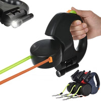 TwinTrail™ Reflective Double Dog Leash